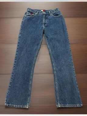 Tommy Hilfiger Light Blue Denim Jeans with Signature Flag